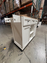 Load image into Gallery viewer, SKU: BDF530 - 53” Portable Kitchen Island with Wheels