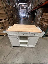 Load image into Gallery viewer, SKU: BDF530 - 53” Portable Kitchen Island with Wheels