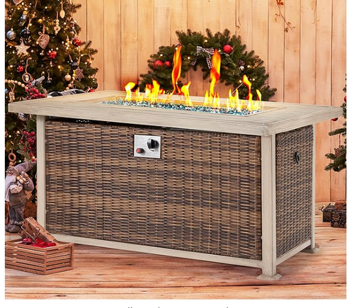 SKU: GGOT0236BN-B  44” Outdoor Propane Firepit