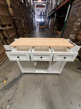 Load image into Gallery viewer, SKU: BDF530 - 53” Portable Kitchen Island with Wheels