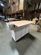 Load image into Gallery viewer, SKU: BDF530 - 53” Portable Kitchen Island with Wheels