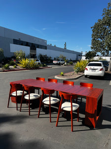 SKU: 20005 - Extendable Dining Table Set With 8 Chairs