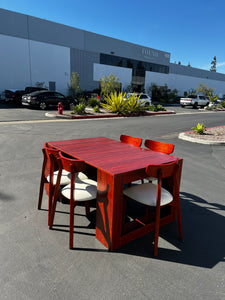 SKU: 20005 - Extendable Dining Table Set With 8 Chairs