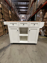 Load image into Gallery viewer, SKU: BDF530 - 53” Portable Kitchen Island with Wheels