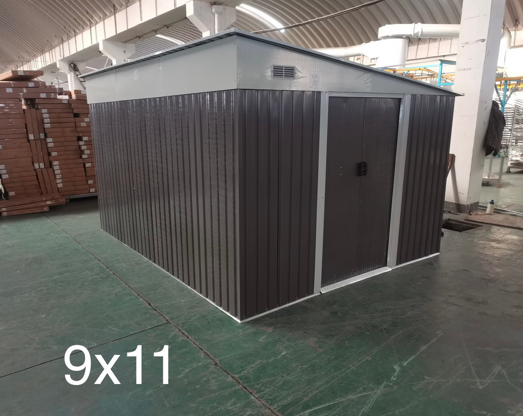 SKU: G0003201 - 9x11 Outdoor Metal Storage Shed