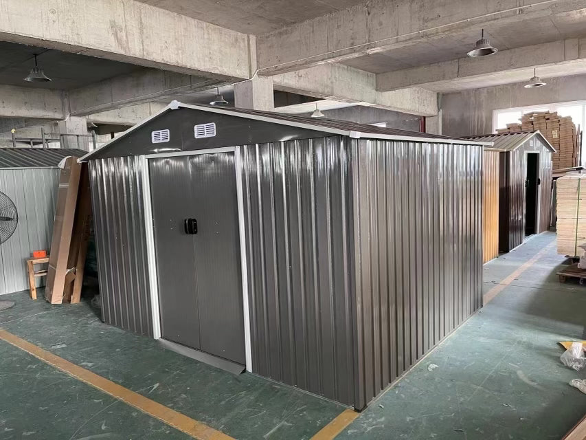 SKU: 5A-GS017 - 10' x 8' Metal Outdoor Storage Shed – MAS OUTLET