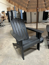 Load image into Gallery viewer, SKU - WK2020 - Black Adirondack Chair