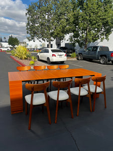SKU: 20003 - Extendable Dining Table Set With 8 Chairs
