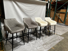 Load image into Gallery viewer, SKU: 20010 - Bar Stools with Velvet Seats