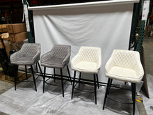 Load image into Gallery viewer, SKU: 20010 - Bar Stools with Velvet Seats