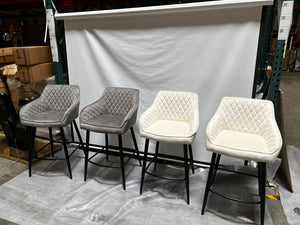 SKU: 20010 - Bar Stools with Velvet Seats