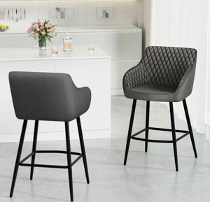 SKU: 20010 - Bar Stools with Velvet Seats
