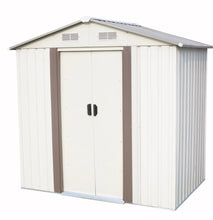Load image into Gallery viewer, SKU: GO7W033-1 - 6’ x 4’ Outdoor Metal Storage Shed