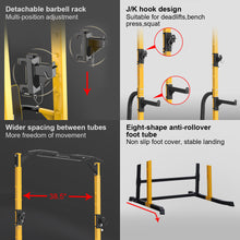 Load image into Gallery viewer, SKU: AF-PTS007 - Multi-Function Power Tower Dip Station Squat Rack