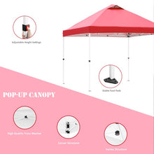 Load image into Gallery viewer, SKU: OV-FA002 - 10’ x 10’ High Top Vented Steel Frame Pop-up Canopy With Central Lock