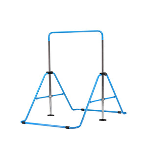 SKU: AF-HB005PI - Expandable Folding Gymnastics Horizontal Bar with 5 Adjustable Heights