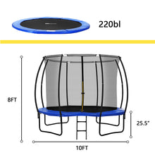 Load image into Gallery viewer, SKU: AF-TA001 - 10 Feet Trampoline with Safety Enclosure Net