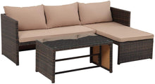 Load image into Gallery viewer, SKU: ZHRS023 - 3 Piece Rattan Wicker Patio Set