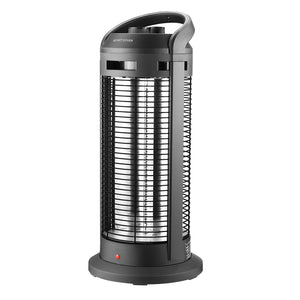 SKU: HT016 - 1500W Oscillating Cage Space Heater with Adjustable Thermostat, Overheat and Tip-Over Protection