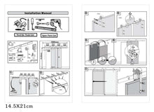 Load image into Gallery viewer, SKU: 5A-SWD001 - 6.6FT Sliding Barn Door Hardware Installation Kit
