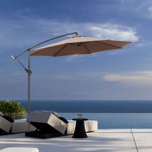 SKU: OB-OTU001 - 10 Feet Outdoor Patio Cantilever Umbrella