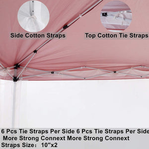 SKU: ZHWZ3001 - Zippered 10x10 Mesh Mosquito Net for Outdoor Canopies and Gazebos