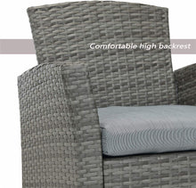 Load image into Gallery viewer, SKU: ZHRS3106 - 4 Piece Outdoor Wicker Patio Set