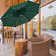 Load image into Gallery viewer, SKU: OB-OTU005 - 10 Feet Outdoor Patio Umbrella with Solar Powered LED Lights