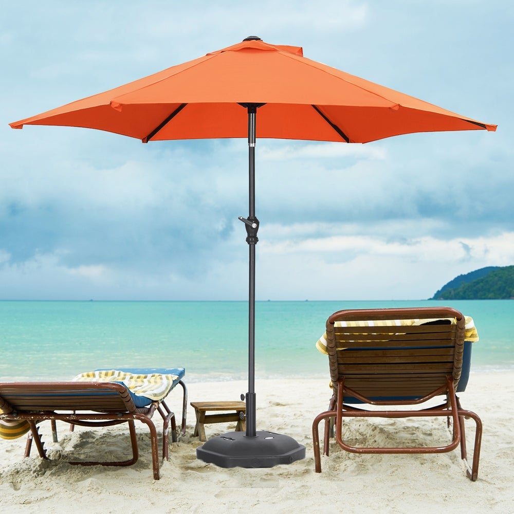 blue and orange patio umbrella SKU: OV-OTU028