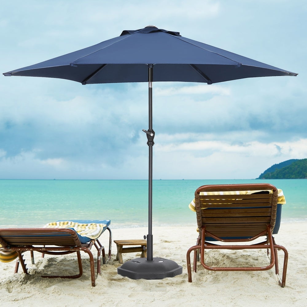 9ft navy blue patio umbrella SKU: OV-OTU028