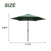 Load image into Gallery viewer, SKU: OV-OTU028 -  9 Feet Patio Umbrella with Tilt and Crank