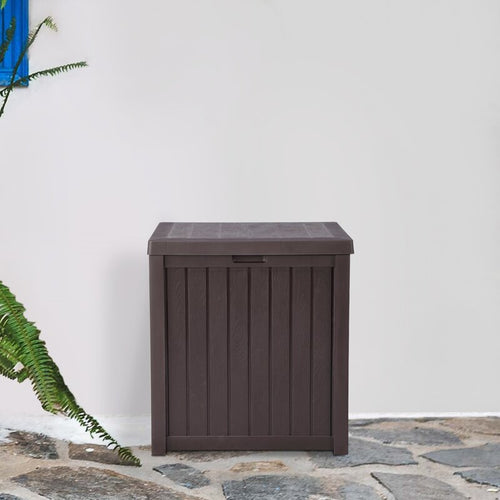 SKU: OB-DB013 - 50 Gallon Plastic Outdoor Storage Deck Box