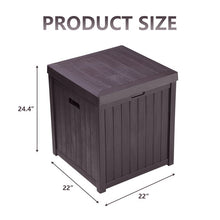 Load image into Gallery viewer, SKU: OB-DB013 - 50 Gallon Plastic Outdoor Storage Deck Box