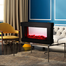 Load image into Gallery viewer, SKU: HT007 - 1500W Electric Fireplace Heater with 3D Flame