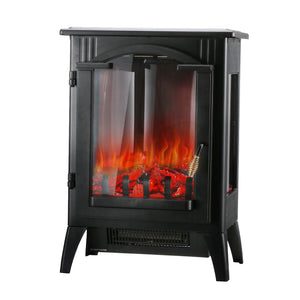 SKU: HT003 - 3D Stove, Fireplace Heater With Realistic Flame Effects, Portable Indoor Space Heater With Overheating Safety System