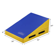 Load image into Gallery viewer, SKU: AF-SP6001 - CHEESE WEDGE INCLINE GYMNASTICS MAT