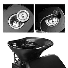 Load image into Gallery viewer, SKU: AIFHB2002 - Shampoo Bowl Barber Chair with Adjustable ABS Backwash Bowl