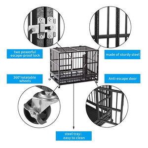 SKU: AIFPT7004 - 36” Heavy Duty Dog Cages