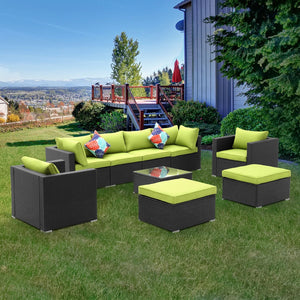 SKU: DP-RS040 - 9 Piece Outdoor Patio Furniture Set