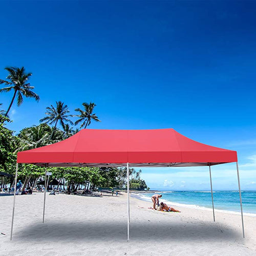 SKU: ODF012 - 10’ x 20’ Easy Pop Up and Close Canopy With Carrying Case - 4 Colors