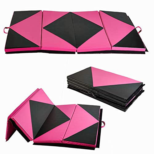 SKU: 1202 - 4 x 6 Folding Exercise Gymnastics Yoga Gym Mat