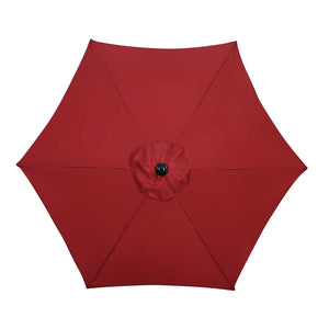 SKU: OV-OTU027 - 7.5 Feet Patio Umbrella with Tilt and Crank