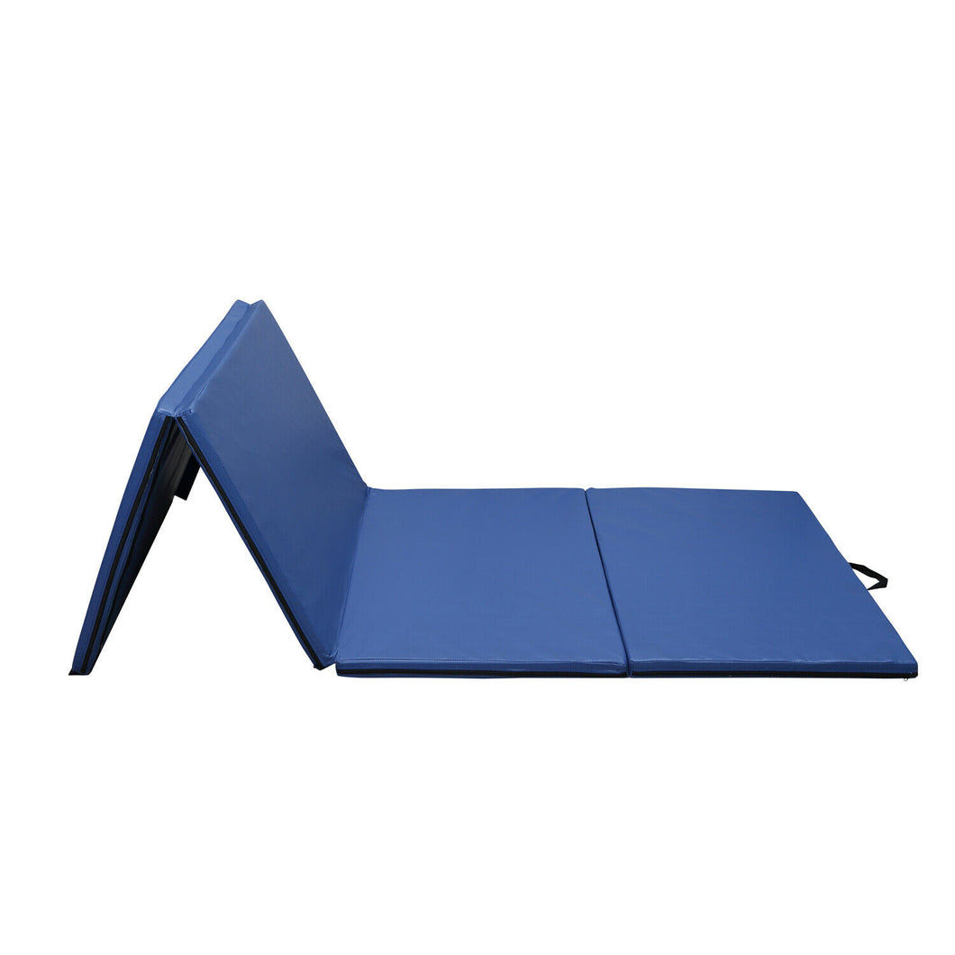 SKU: 1408 - 4x10 Folding Exercise Gymnastics Yoga Gym Mat