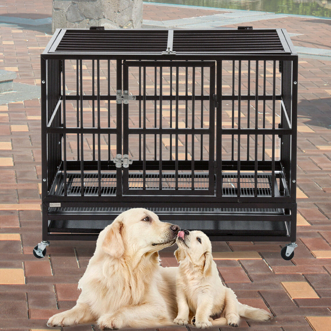 SKU: AIFPT7005 - 42” Heavy Duty Dog Cages